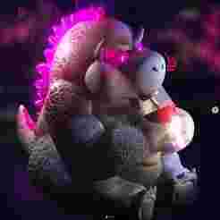 Godzilla gordito