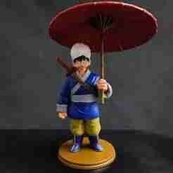 Goku with Umbrella - Goku with Umbrella - Dragon Ball