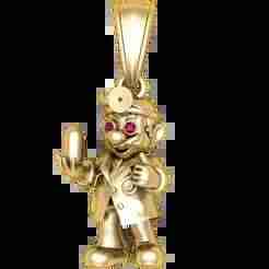 Gold Doctor Pendant
