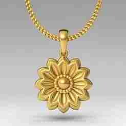 gold pendant charm