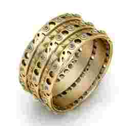 Golden Diamond Bracelet