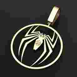 GOLDEN SPIDER PENDANT