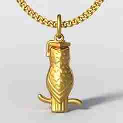 golf bag pendant charm