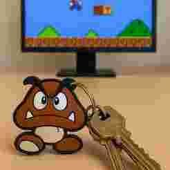 GOOMBA articulated keychain