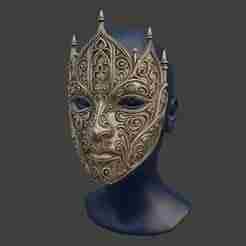 Goth Princess Mask