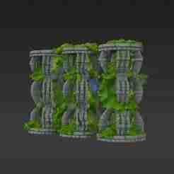 Gothic Cathedral Moss Pole - & Self-Watering
