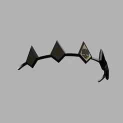 Gothic Crown with Skull