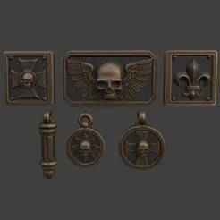 ⚔️ Gothic Sci Belt Parts Set