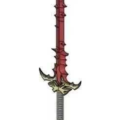 Grimdark Daemonic Hellblade of BLOOD