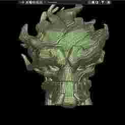 Groot Mask Helmet Cosplay Prop  Marvel RIvals for 3d printing