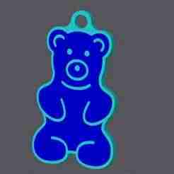 Gummy Bear - Keychain v2