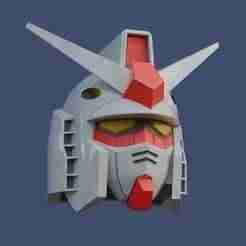 Gundam RX 78 Classic Style Helmet Wearable for Cosplay or Display