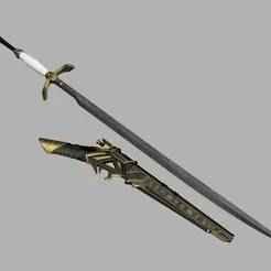Gustave's Noahram Sword and Pistol