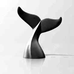 H98 whale fin decoration