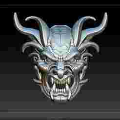 HALLOWEEN DEMON MASK V1