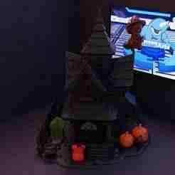 halloween diorama