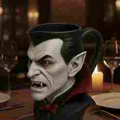 Halloween Dracula Jug – 3D Printable Model