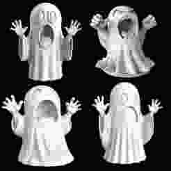 Halloween ghosts