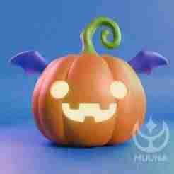 Halloween Pumpkin / Keychain & Figure