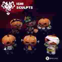 Halloween Pumpkin Set