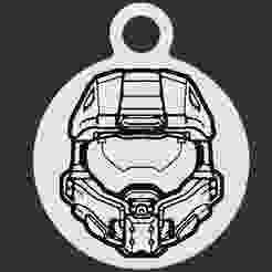 Halo - Master Chief Helmet Keyring