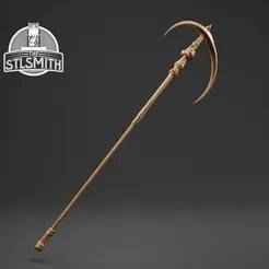 Halo Scythe Elden Ring Life Size Prop STL