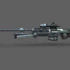 Halo SRS99 50Cal Cosplay Prop