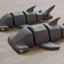 Hammerhead Shark - Flexi -Lavero
