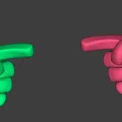 hand fingure pointed