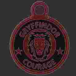 Harry Potter - Gryffindor Keyring