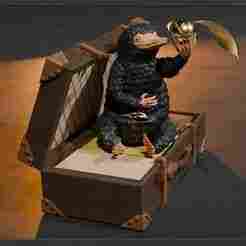 Harry Potter - Niffler with golden Snitch
