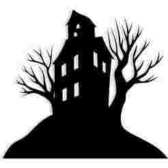 haunted house on a hill with crooked windows 1 - 2D/3D Wall Art STL+SVG For CNC Router, Plasma, Waterjet, Laser & 3D Printer