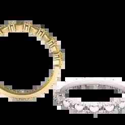 Heart Garnet Gold Ring