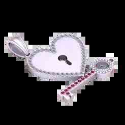 HEART KEYS PENDANT  3d printable model