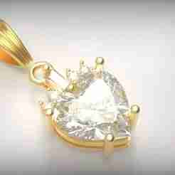 Heart-Shaped Pendant