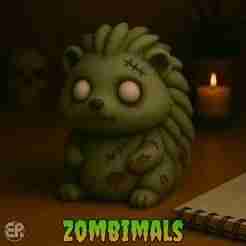 Hedgehog - Zombimals Collection 👻✨