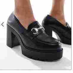Heeled Loafer Mocc Style Shoe Last STL 45mm Heel