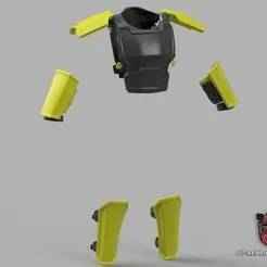 HellDivers 2 - DP-00 Tactical Armor DIY KIT Cosplay 1:1 scale