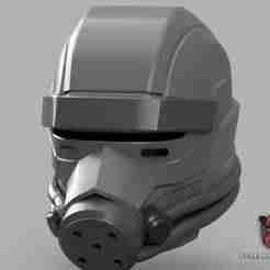 Helldivers 2 - DS-10 Big Game Hunter Helmet Cosplay 1:1 Replica
