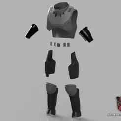 Helldivers 2 - IE-12 Righteous Armor DIY Kit Cosplay 1:1 scale
