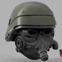 Helldivers 2 AC-1 Dutiful Helmet Diy Kit Cosplay 1:1