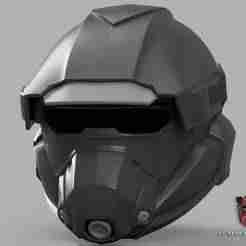 Helldivers 2 GS-17 Frontier Marshal Helmet Diy KIT Cosplay 1:1 scale
