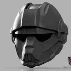 Helldivers 2 SR-64 Cinderblock Helmet Diy KIT Cosplay 1:1 scale