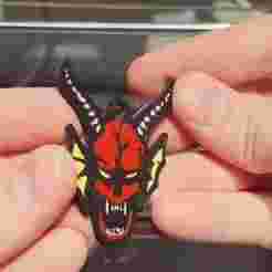 HELLFIRE CLUB KEYCHAIN STRANGER THINGS