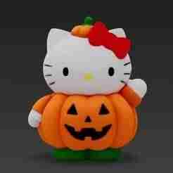 HELLO KITTY HALLOWEEN PUMPKIN