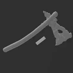 Hells Retriever Tomahawk Cod Zombies Prop Axe