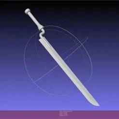 Hellsing Anderson Knife Printable Model