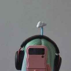 Helmet accessory: cloud