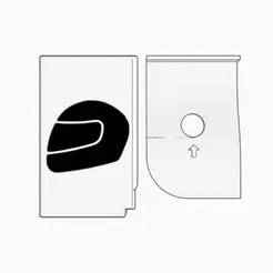 Helmet Business Card Holder