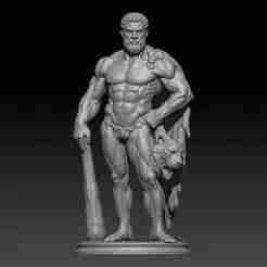 Herakles Statue